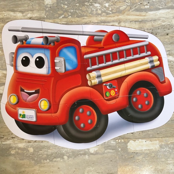 Fire Truck 12 Piece Floor Puzzle - My First Big Puzzle. - Picture 2 of 4